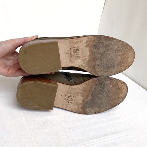 Eileen Fisher Billie Ankle Boots - Picture 8 of 9